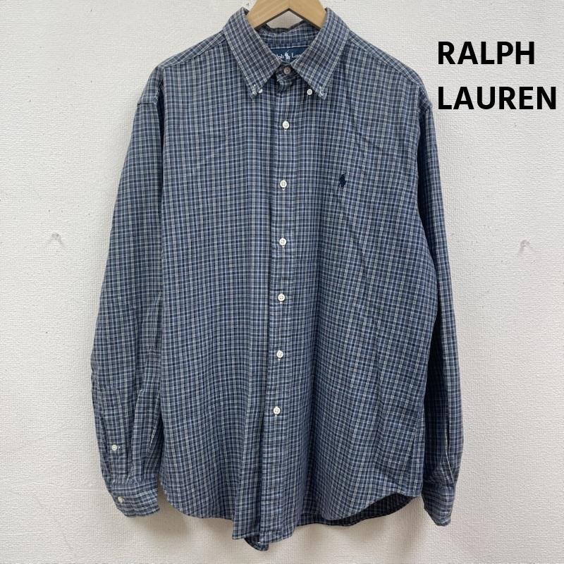 ラルフローレン RALPHLAUREN シャツ、ブラウス 長袖 CLASSIC FIT チェック柄 長袖 ボタンダウン カジュアル シャツ L マルチカラー / マルチカラー / multicolor メンズ USED 古着 中古 50166256