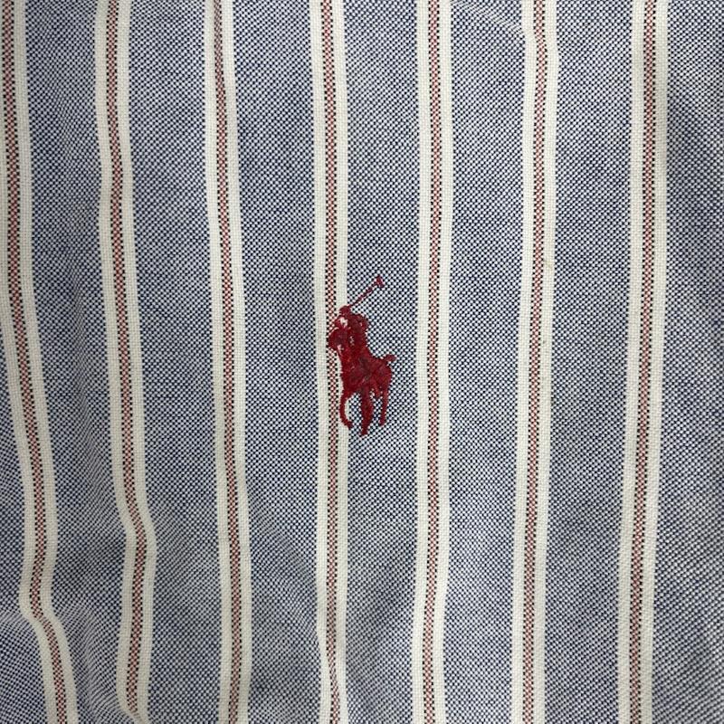 ラルフローレン RALPHLAUREN シャツ、ブラウス 長袖 チェック柄 長袖 ボタンダウン カジュアル シャツ 水色 / ライトブルー / メンズ USED 古着 中古 50166257