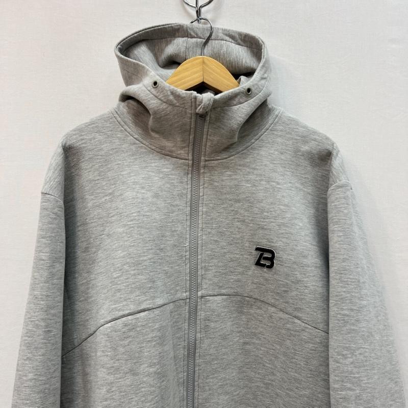 ダファー DUFFER パーカー 長袖 セットアップ ダンボールニット フルジップパーカー XL 灰 / グレー / gray メンズ USED 古着 中古 50166262