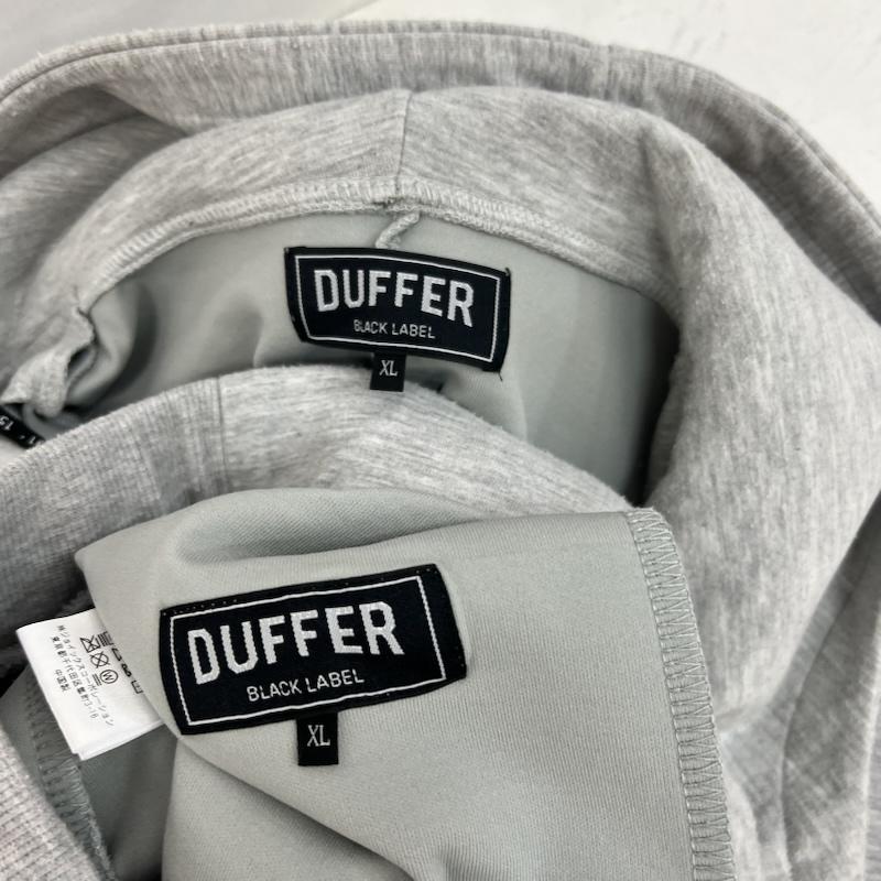 ダファー DUFFER パーカー 長袖 セットアップ ダンボールニット フルジップパーカー XL 灰 / グレー / gray メンズ USED 古着 中古 50166262