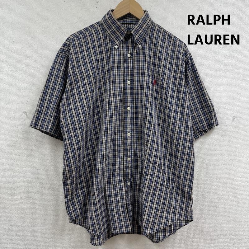 ラルフローレン RALPHLAUREN シャツ、ブラウス 半袖 チェック柄 ボタンダウン 半袖 カジュアル シャツ S マルチカラー / マルチカラー / multicolor メンズ USED 古着 中古 50166263