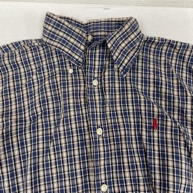ラルフローレン RALPHLAUREN シャツ、ブラウス 半袖 チェック柄 ボタンダウン 半袖 カジュアル シャツ S マルチカラー / マルチカラー / multicolor メンズ USED 古着 中古 50166263