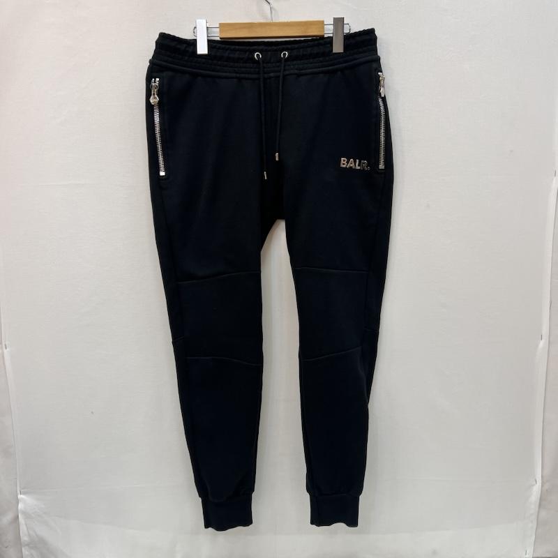 古着 USED パーカー 長袖 BALR. ボーラー ジップパーカー スウェットパンツ セットアップ - 黒 / ブラック / black メンズ USED 古着 中古 50166264