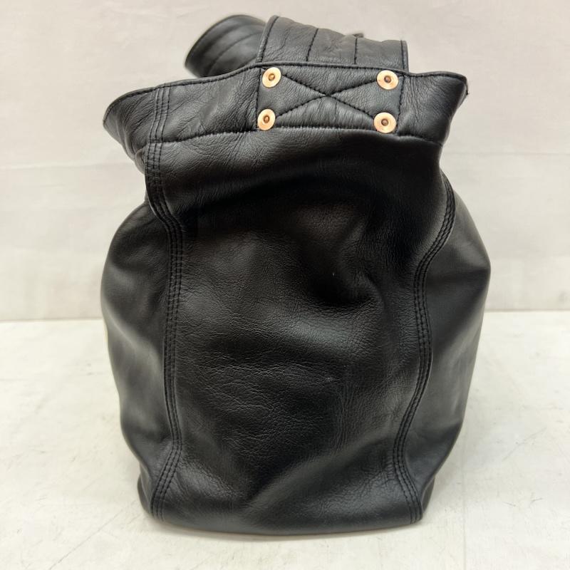 古着 USED ショルダーバッグ ショルダーバッグ AT-DIRTY アットダーティー レザ一 ニュースペーパーバッグ - 黒 / ブラック / black メンズ USED 古着 中古 50166265