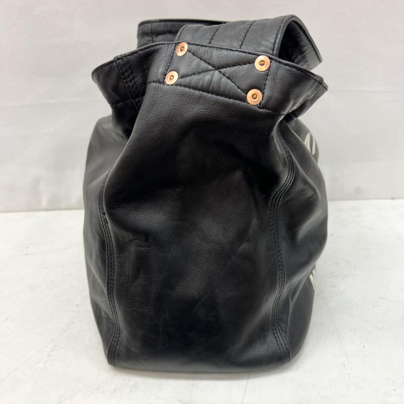 古着 USED ショルダーバッグ ショルダーバッグ AT-DIRTY アットダーティー レザ一 ニュースペーパーバッグ - 黒 / ブラック / black メンズ USED 古着 中古 50166265