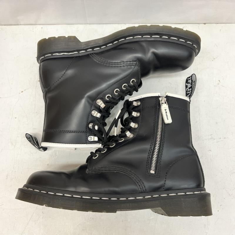 ドクターマーチン Dr.Martens ブーツ 一般 1460 ZIPPED HDW サイドジップ 8ホール ブーツ UK：8 黒 / ブラック / black メンズ USED 古着 中古 50166266
