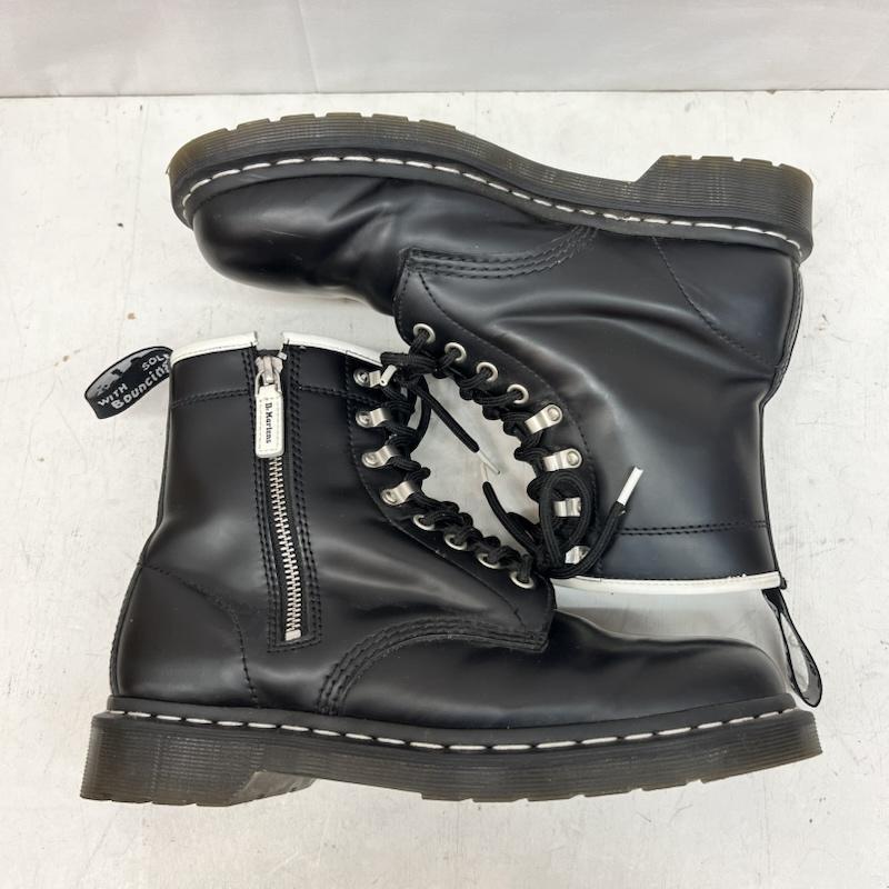 ドクターマーチン Dr.Martens ブーツ 一般 1460 ZIPPED HDW サイドジップ 8ホール ブーツ UK：8 黒 / ブラック / black メンズ USED 古着 中古 50166266