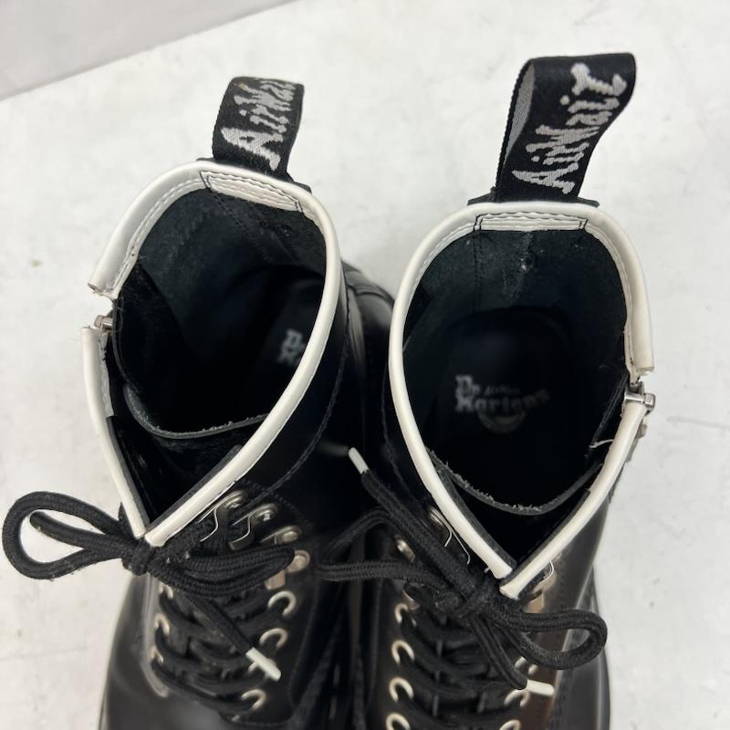 ドクターマーチン Dr.Martens ブーツ 一般 1460 ZIPPED HDW サイドジップ 8ホール ブーツ UK：8 黒 / ブラック / black メンズ USED 古着 中古 50166266