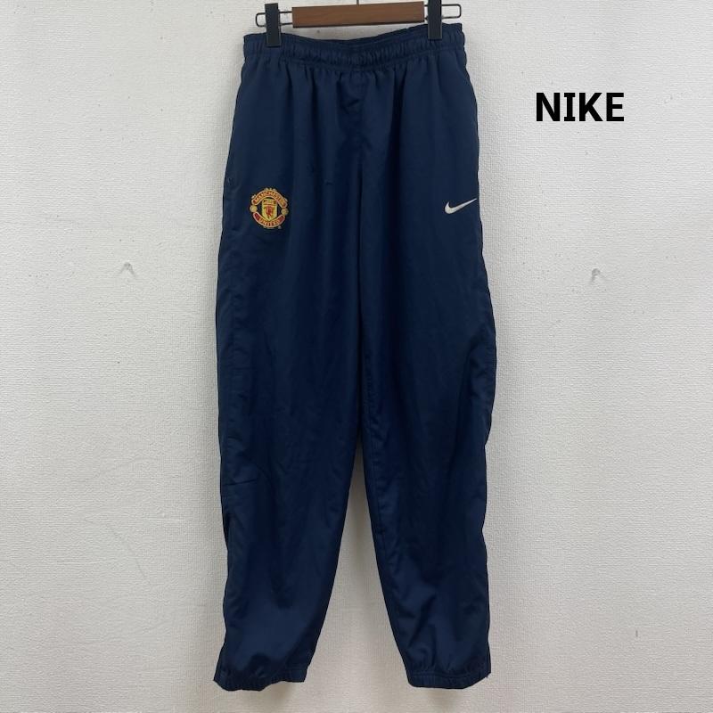 ナイキ NIKE パンツ ワークパンツ、ペインターパンツ 00s マンチェスター・ユナイテッド エンブレム ウィンドブレーカー パンツ M 紺 / ネイビー / navy メンズ USED 古着 中古 50166271