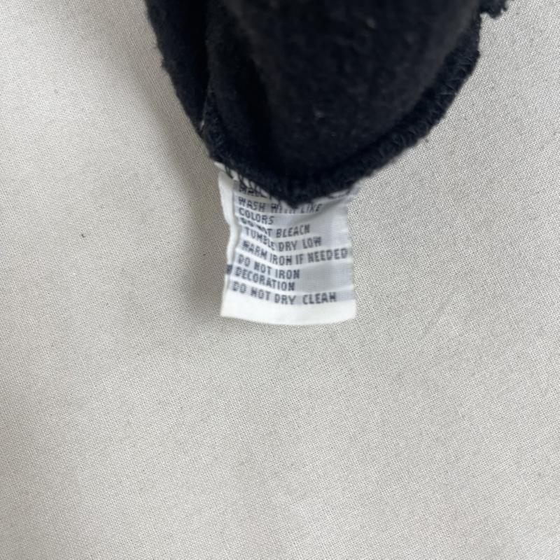 ポロラルフローレン POLO RALPH LAUREN パーカー 長袖 ビッグポニー ロゴ刺繍 裏起毛 ジップアップ パーカー L 黒 / ブラック / black メンズ USED 古着 中古 50166273