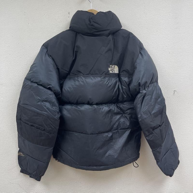 ザノースフェイス THE NORTH FACE ジャケット、上着 ダウンジャケット NUPTSE ヌプシ ロゴ刺繍 ジップアップ ダウン ジャケット 黒 / ブラック / black メンズ USED 古着 中古 50166279