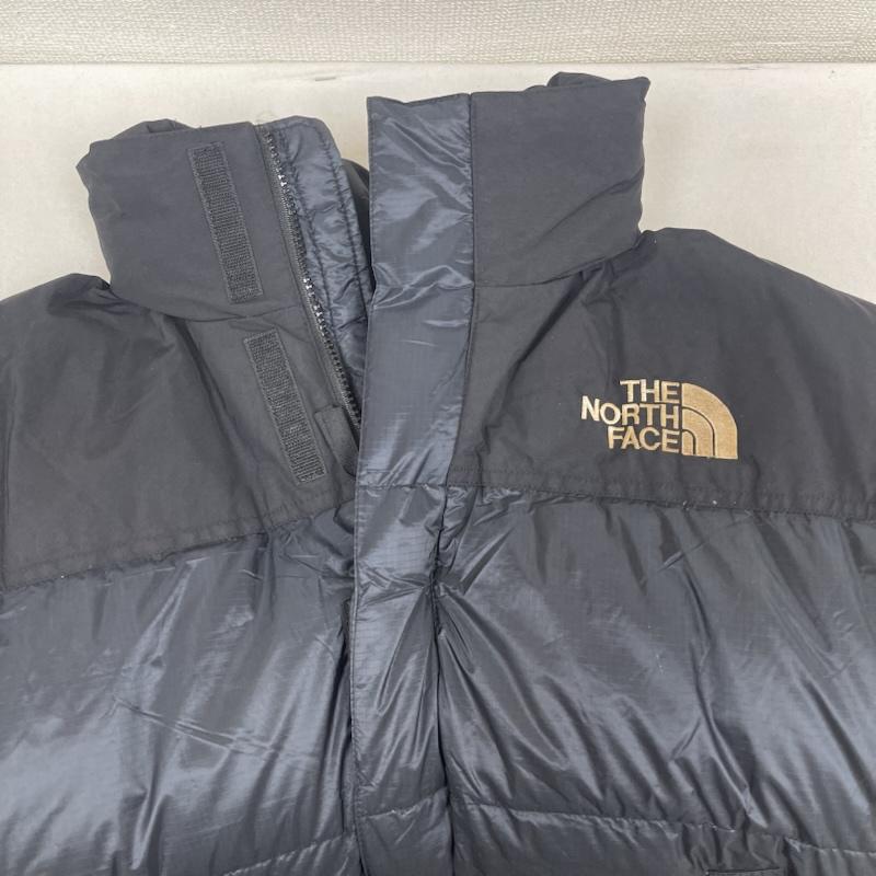 ザノースフェイス THE NORTH FACE ジャケット、上着 ダウンジャケット NUPTSE ヌプシ ロゴ刺繍 ジップアップ ダウン ジャケット 黒 / ブラック / black メンズ USED 古着 中古 50166279