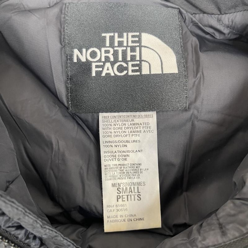 ザノースフェイス THE NORTH FACE ジャケット、上着 ダウンジャケット NUPTSE ヌプシ ロゴ刺繍 ジップアップ ダウン ジャケット 黒 / ブラック / black メンズ USED 古着 中古 50166279