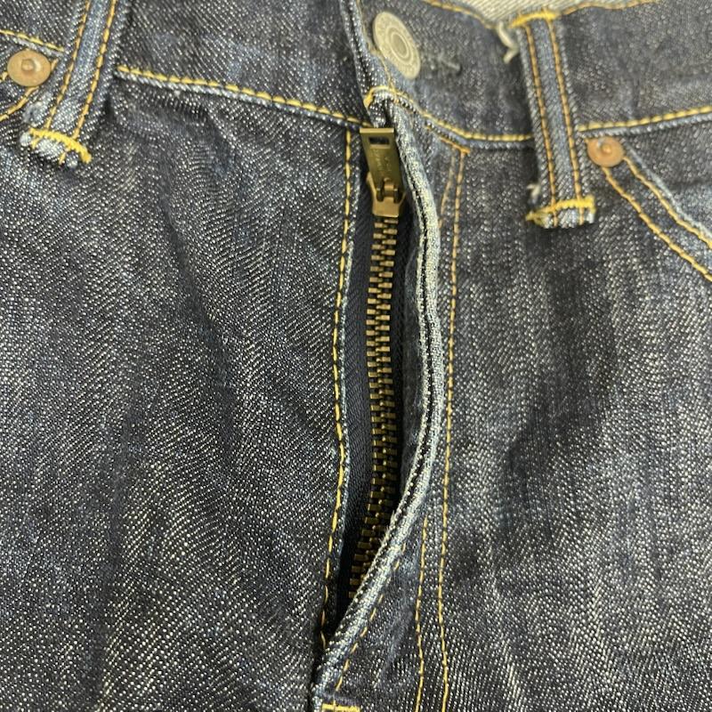 エターナル ETERNAL パンツ デニム、ジーンズ 日本製 ジップフライ ストレート ワイド デニム パンツ 34 インディゴ / インディゴ / Indigo メンズ USED 古着 中古 50166280