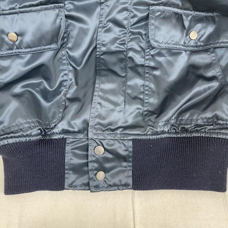 古着 USED ジャケット、上着 ジャンパー、ブルゾン VALIANTAS製 フライト ジャケット JACKET PILOT c-hr3708 LL 紺 / ネイビー / navy メンズ USED 古着 中古 50166282
