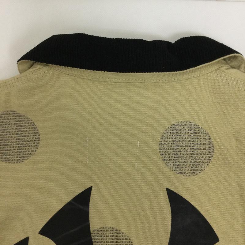 カーハート Carhartt ジャケット、上着 ジャンパー、ブルゾン carhartt SV DOT DETROIT JACKET L ロゴ、文字 ベージュ / ベージュ / beige メンズ USED 古着 中古 50166287