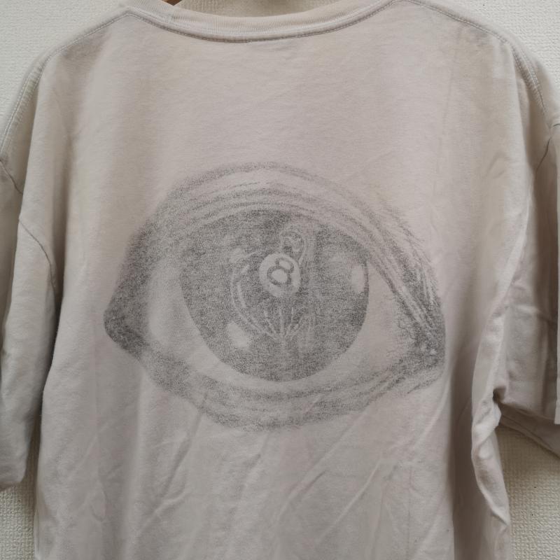 ステューシー STUSSY Tシャツ 半袖 00S メキシコ製 8ボール 瞳 目 死神 S/S TEE 半袖 Tシャツ L ベージュ / ベージュ / beige メンズ USED 古着 中古 50166291