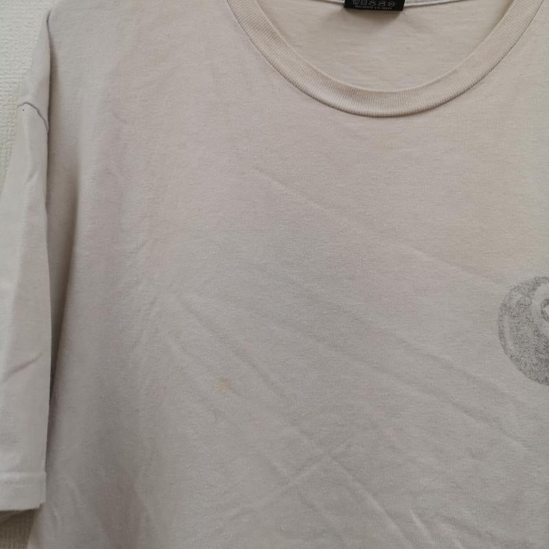 ステューシー STUSSY Tシャツ 半袖 00S メキシコ製 8ボール 瞳 目 死神 S/S TEE 半袖 Tシャツ L ベージュ / ベージュ / beige メンズ USED 古着 中古 50166291