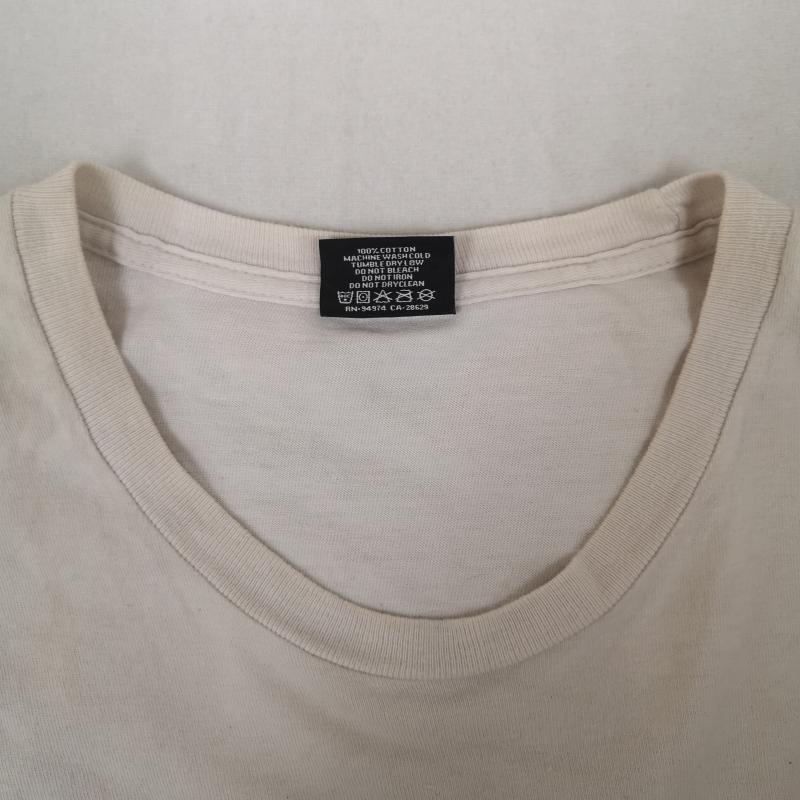 ステューシー STUSSY Tシャツ 半袖 00S メキシコ製 8ボール 瞳 目 死神 S/S TEE 半袖 Tシャツ L ベージュ / ベージュ / beige メンズ USED 古着 中古 50166291