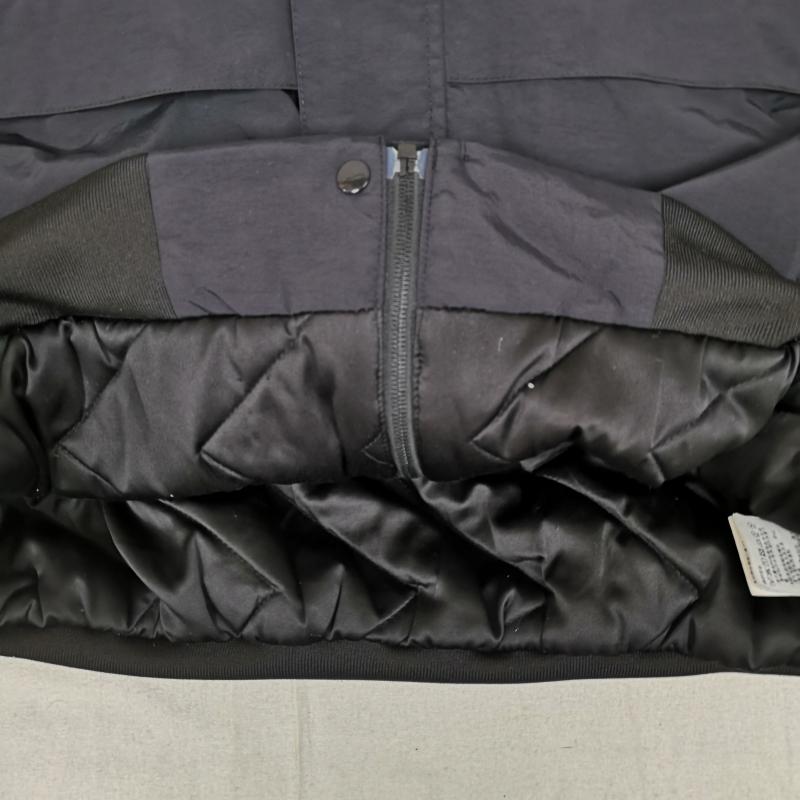 エクストララージ XLARGE ジャケット、上着 ジャンパー、ブルゾン ゴリラ ワッペン キルティング 中綿 ナイロン パファー ジャケット 101243021011 L 黒 / ブラック / black メンズ USED 古着 中古 50166295