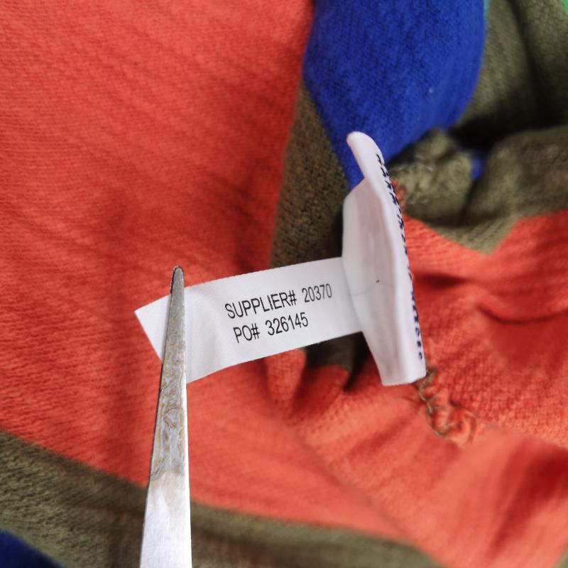 ポロバイラルフローレン Polo by RALPH LAUREN ポロシャツ 半袖 ポロプレイヤー ドロップテール ストライプ ボーダー柄 半袖ポロシャツ M マルチカラー / マルチカラー / multicolor メンズ USED 古着 中古 50166296