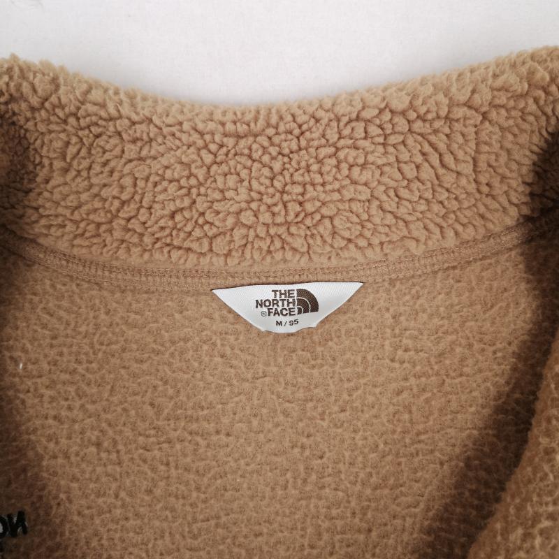 ザノースフェイス THE NORTH FACE ジャケット、上着 ジャンパー、ブルゾン ハーフジップ 切り替え ツートンカラー 韓国 限定 モデル ボア フリース ジャケット M 灰 / グレー / gray X 茶 / ブラウン / brown メンズ USED 古着 中古 50166298