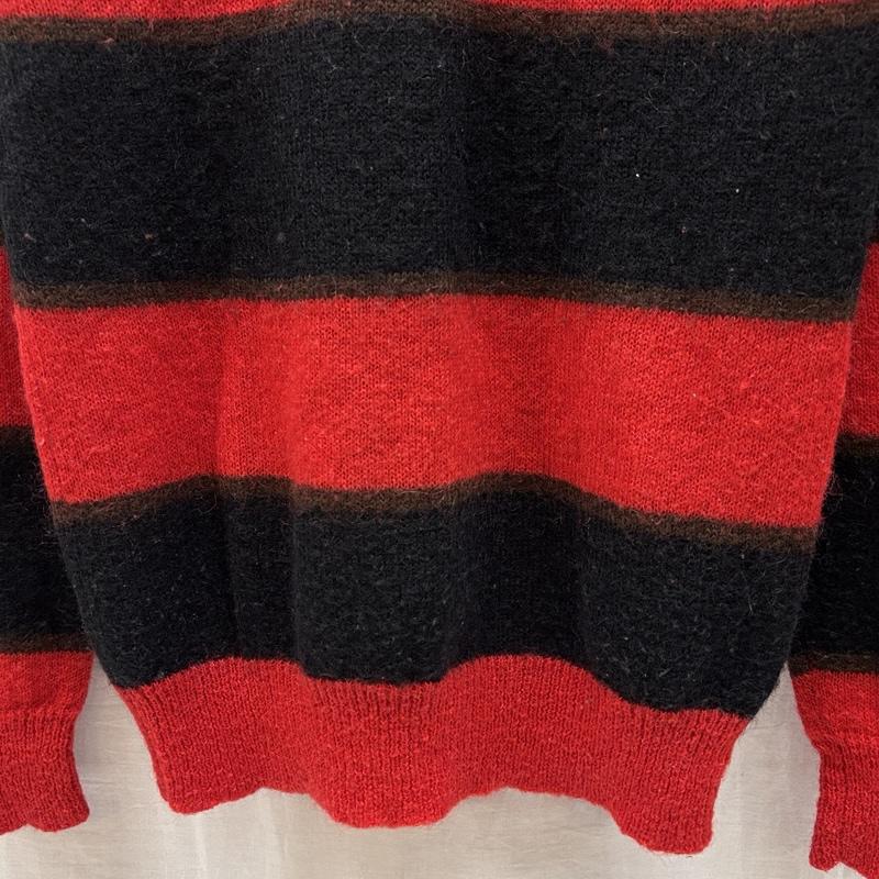 ポールスミス Paul Smith ニット、セーター 長袖 モヘヤブレンド ボーダー柄 ニット セーター クルーネック M ボーダー柄 メンズ USED 古着 中古 50166302