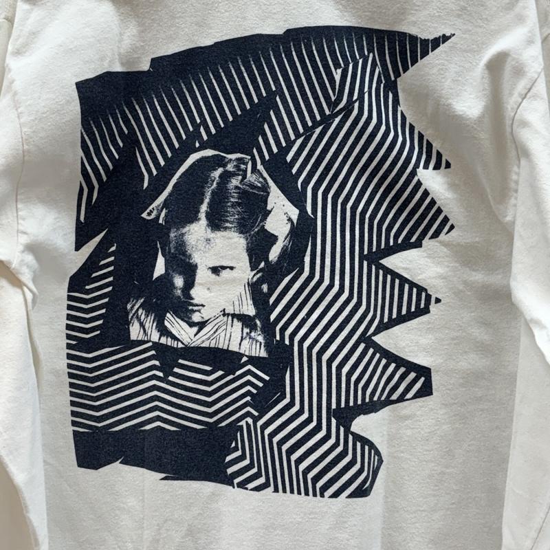 古着 USED Tシャツ 長袖 Blue Roses イングランド製 グラフィック プリント 長袖 Tシャツ ロンT S 白 / ホワイト / white メンズ USED 古着 中古 50166303