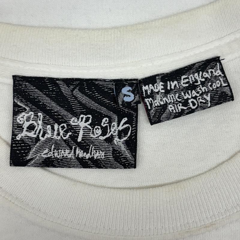 古着 USED Tシャツ 長袖 Blue Roses イングランド製 グラフィック プリント 長袖 Tシャツ ロンT S 白 / ホワイト / white メンズ USED 古着 中古 50166303