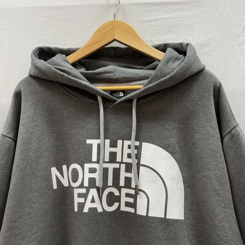 ザノースフェイス THE NORTH FACE パーカー 長袖 ロゴ プリント プルオーバー フーディ スウェット パーカー 裏起毛 ビッグサイズ - メンズ USED 古着 中古 50166304