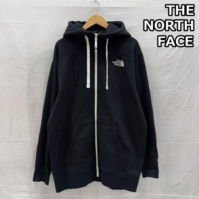 ザノースフェイス THE NORTH FACE パーカー 長袖 NT12442 Rearview Full Zip Hoodie リアビュ ーフルジップ フーディ パーカー XL 黒 / ブラック / black メンズ USED 古着 中古 50166305