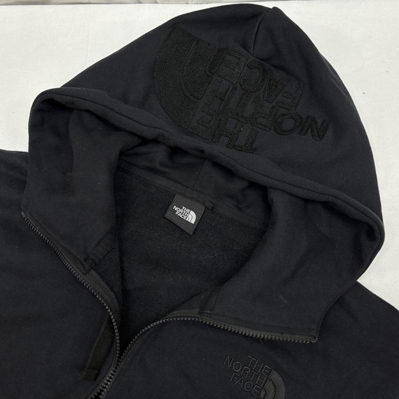 ザノースフェイス THE NORTH FACE パーカー 長袖 NT12442 Rearview Full Zip Hoodie リアビュ ーフルジップ フーディ パーカー XL 黒 / ブラック / black メンズ USED 古着 中古 50166309