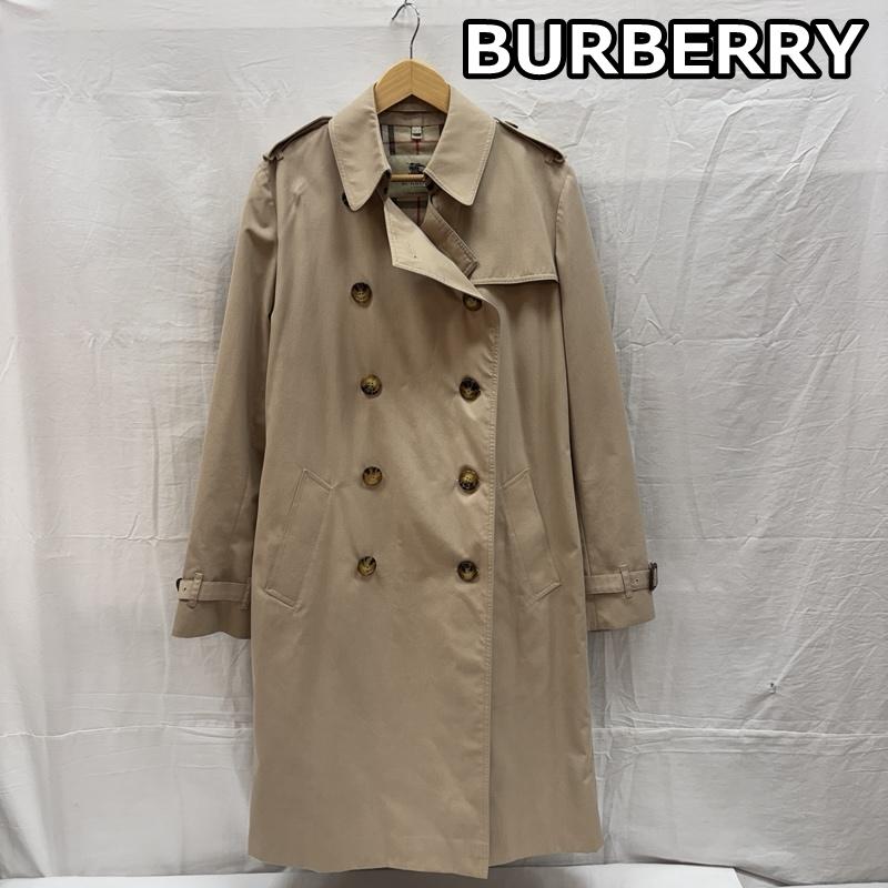 バーバリー BURBERRY コート トレンチコート トレンチコート ロング ノバチェックライナー - レディース USED 古着 中古 50166314