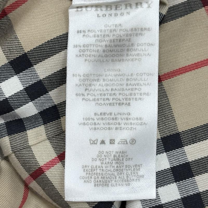 バーバリー BURBERRY コート トレンチコート トレンチコート ロング ノバチェックライナー - レディース USED 古着 中古 50166314
