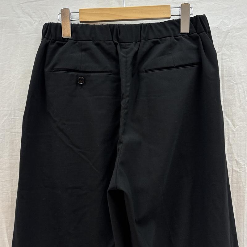 ベトン BETON ボトムス ボトムス 201-04A ワイド スラックス パンツ ベルト付き 2 黒 / ブラック / black メンズ USED 古着 中古 50166316