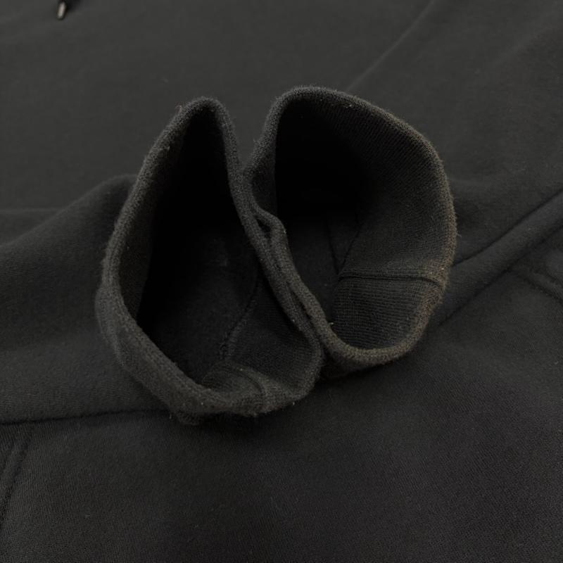 ハフ HUF パーカー 長袖 スウェット プルオーバー フーディー パーカー トライアングル ロゴ 両面 プリント 裏起毛 M ロゴ、文字 X プリント 黒 / ブラック / black X 黄緑 / イエローグリーン / X 灰 / グレー / gray メンズ USED 古着 中古 50166317