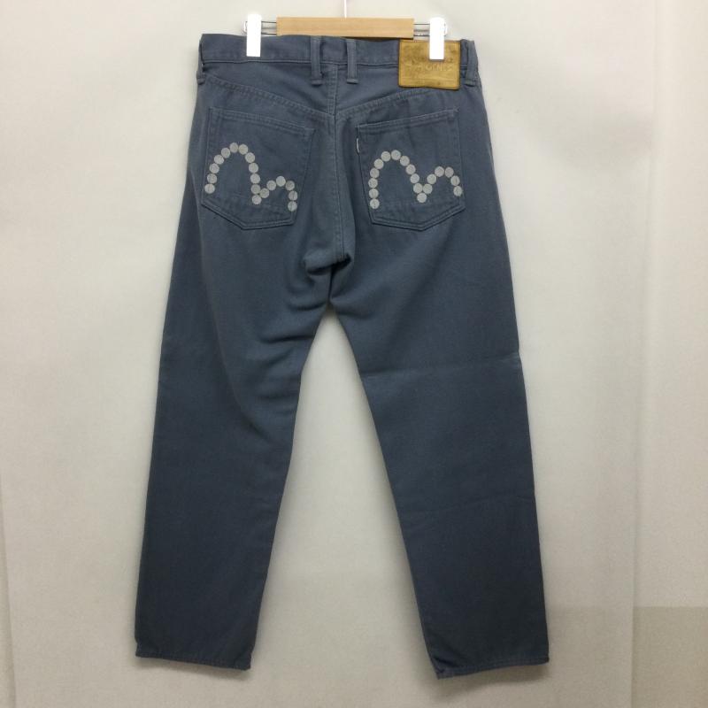エヴィス EVISU パンツ デニム、ジーンズ evisu フェアウェイジーンズ 2005F 34インチ 刺繍 青 / ブルー / blue メンズ USED 古着 中古 50166324