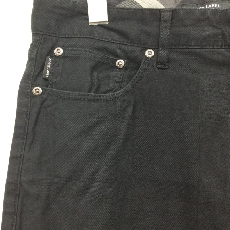 ブラックレーベル・クレストブリッジ BLACK LABEL CRESTBRIDGE パンツ チノパン BLACK LABEL CRESTBRIDGE 51R60-604-09 ストレッチ　チノ　黒パンツ S 無地 黒 / ブラック / black メンズ USED 古着 中古 50166328