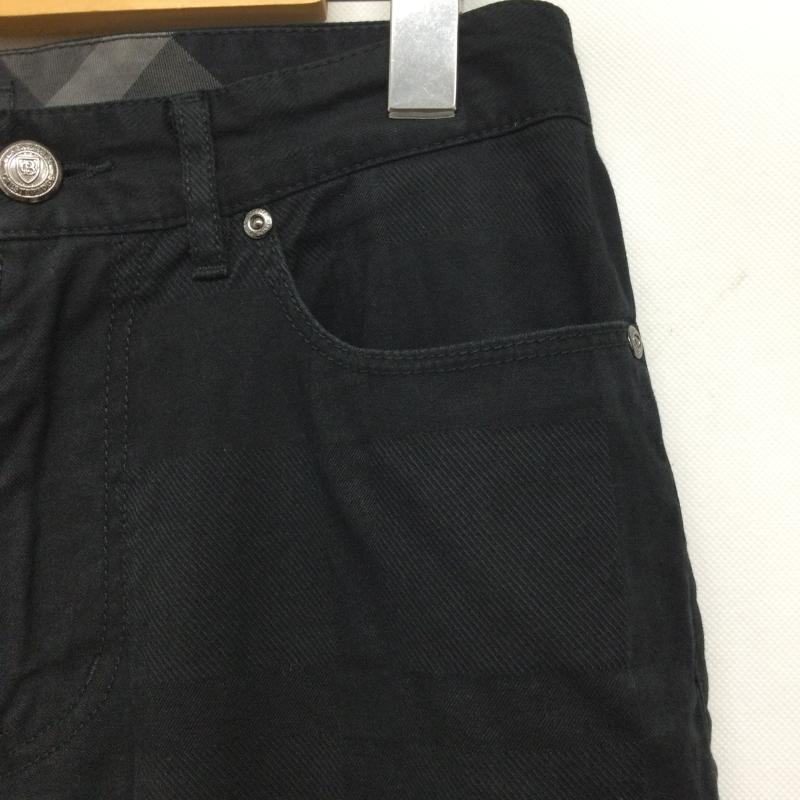 ブラックレーベル・クレストブリッジ BLACK LABEL CRESTBRIDGE パンツ チノパン BLACK LABEL CRESTBRIDGE 51R60-604-09 ストレッチ　チノ　黒パンツ S 無地 黒 / ブラック / black メンズ USED 古着 中古 50166328