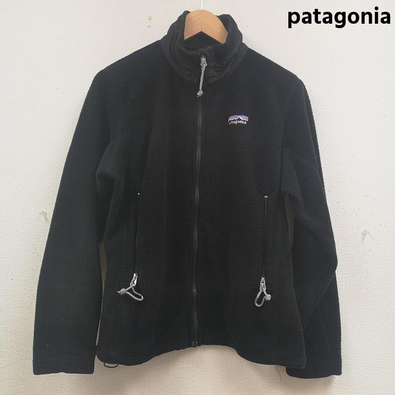 パタゴニア patagonia ジャケット、上着 ジャンパー、ブルゾン USA製 R2素材 POLARTEC フィッツロイ ドローコード ボア フリース ジャケット W811F S 黒 / ブラック / black レディース USED 古着 中古 50166333