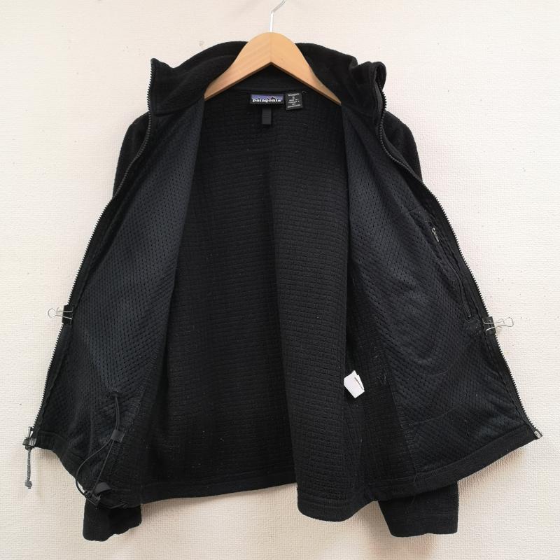 パタゴニア patagonia ジャケット、上着 ジャンパー、ブルゾン USA製 R2素材 POLARTEC フィッツロイ ドローコード ボア フリース ジャケット W811F S 黒 / ブラック / black レディース USED 古着 中古 50166333