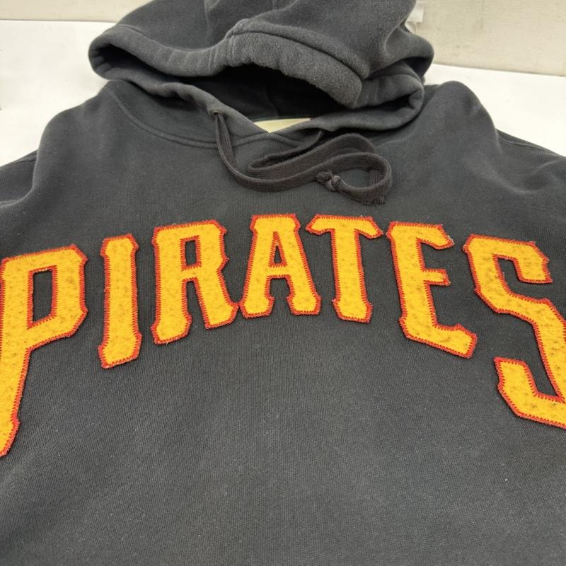 グッチ GUCCI パーカー 長袖 18AW MLB PIRTES HOODIE ロゴ ワッペン パーカー 475374 X9Y97 S 黒 / ブラック / black メンズ USED 古着 中古 50166334