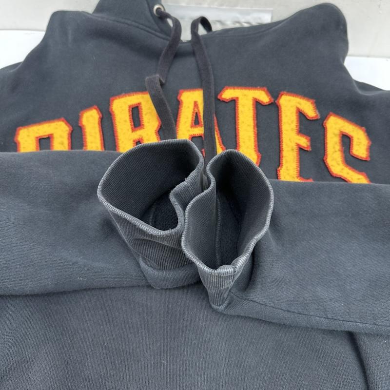 グッチ GUCCI パーカー 長袖 18AW MLB PIRTES HOODIE ロゴ ワッペン パーカー 475374 X9Y97 S 黒 / ブラック / black メンズ USED 古着 中古 50166334