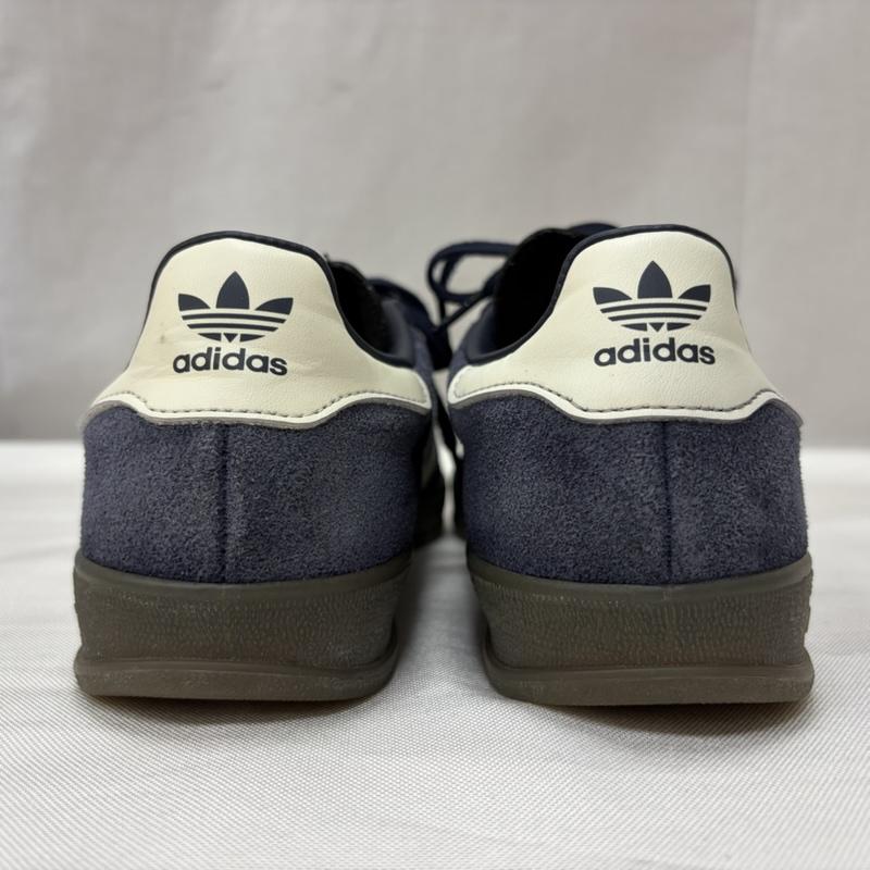 アディダス adidas スニーカー スニーカー ガゼル インドア シップス GAZELLE INDOOR SHIPS jq6172 23.5cm ロゴ、文字 白 / ホワイト / white X 紺 / ネイビー / navy レディース USED 古着 中古 50166338