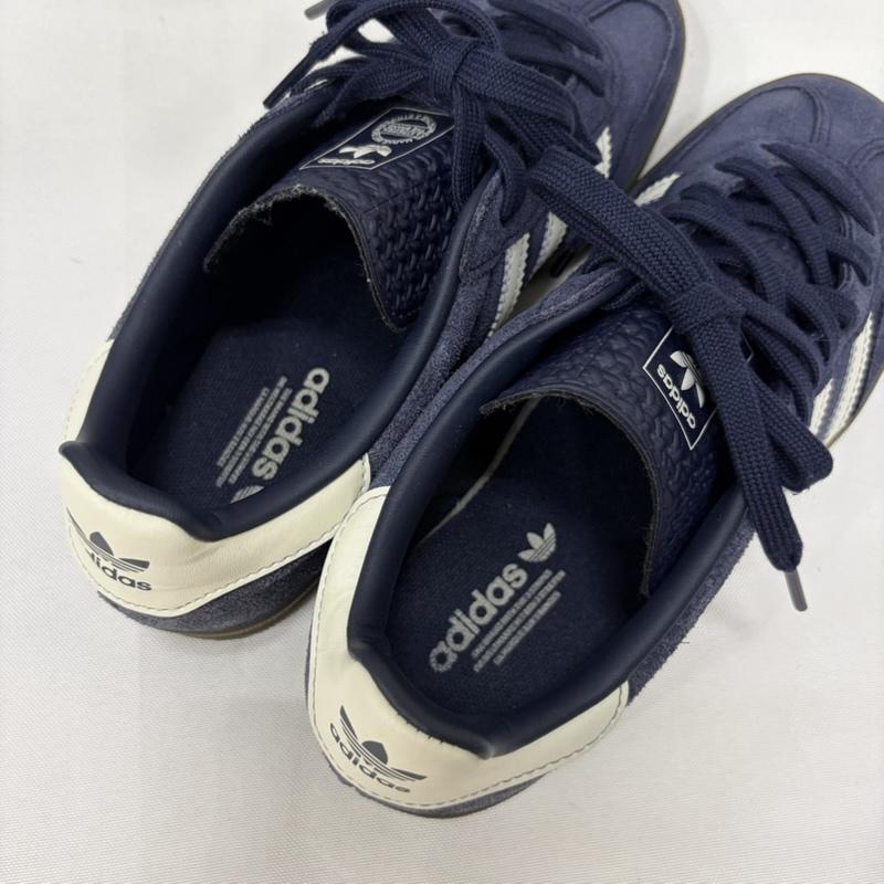 アディダス adidas スニーカー スニーカー ガゼル インドア シップス GAZELLE INDOOR SHIPS jq6172 23.5cm ロゴ、文字 白 / ホワイト / white X 紺 / ネイビー / navy レディース USED 古着 中古 50166338
