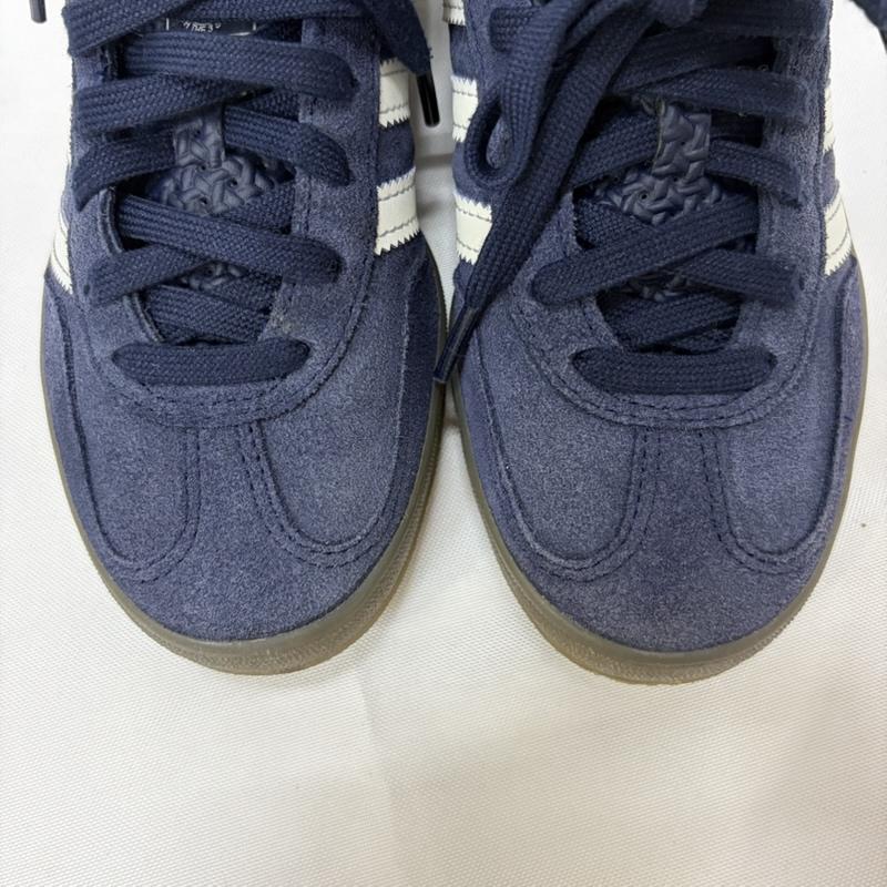 アディダス adidas スニーカー スニーカー ガゼル インドア シップス GAZELLE INDOOR SHIPS jq6172 23.5cm ロゴ、文字 白 / ホワイト / white X 紺 / ネイビー / navy レディース USED 古着 中古 50166338