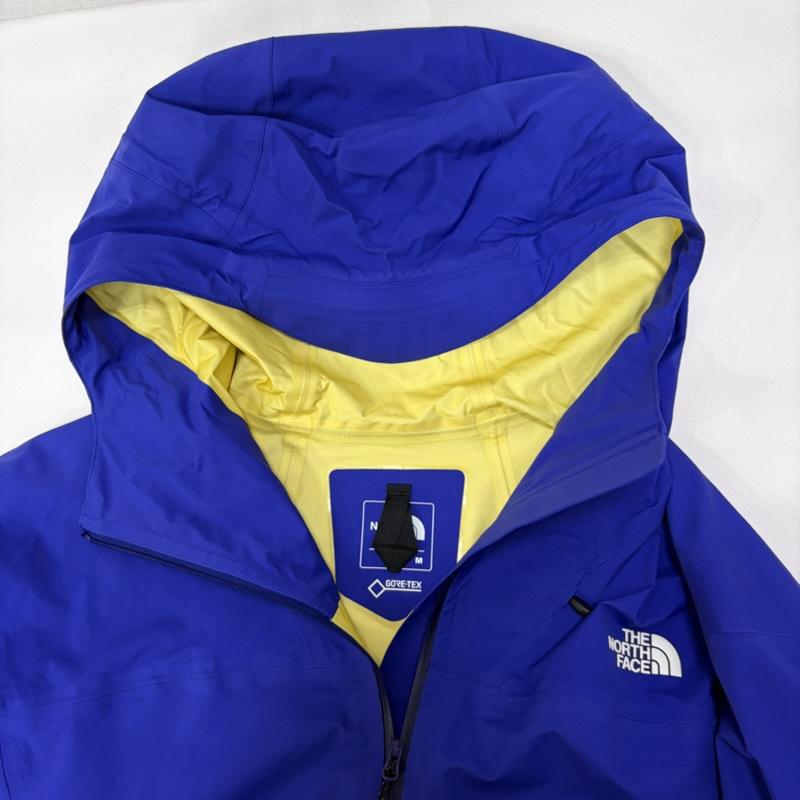 ザノースフェイス THE NORTH FACE ジャケット、上着 ジャンパー、ブルゾン Super Climb Jacket スーパークライムジャケット np11910 GORE-TEX M 無地 X ロゴ、文字 青 / ブルー / blue X 黄 / イエロー / yellow メンズ USED 古着 中古 50166341