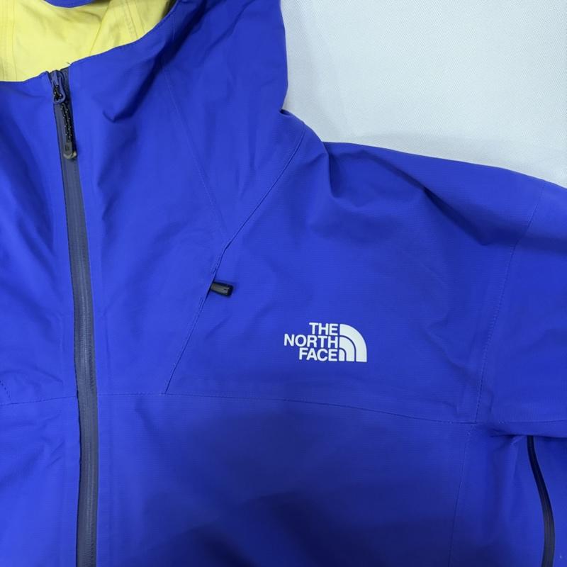 ザノースフェイス THE NORTH FACE ジャケット、上着 ジャンパー、ブルゾン Super Climb Jacket スーパークライムジャケット np11910 GORE-TEX M 無地 X ロゴ、文字 青 / ブルー / blue X 黄 / イエロー / yellow メンズ USED 古着 中古 50166341
