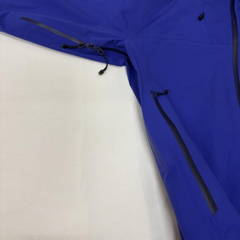 ザノースフェイス THE NORTH FACE ジャケット、上着 ジャンパー、ブルゾン Super Climb Jacket スーパークライムジャケット np11910 GORE-TEX M 無地 X ロゴ、文字 青 / ブルー / blue X 黄 / イエロー / yellow メンズ USED 古着 中古 50166341