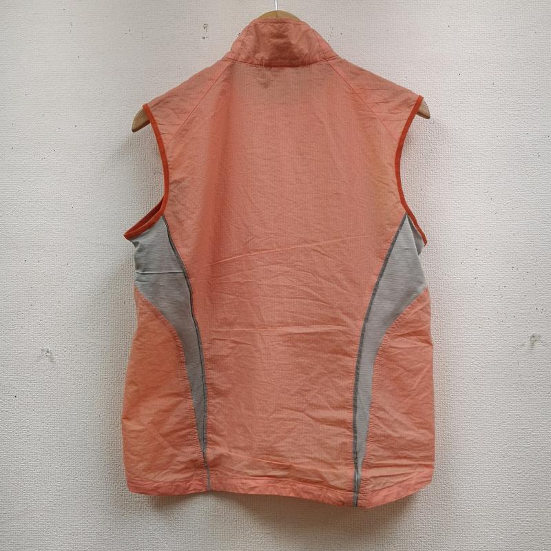 パタゴニア patagonia ベスト ベスト メッシュ 切り替え リフレクター ランニング サイクリング ナイロン ベスト S 橙 / オレンジ / orange レディース USED 古着 中古 50166346